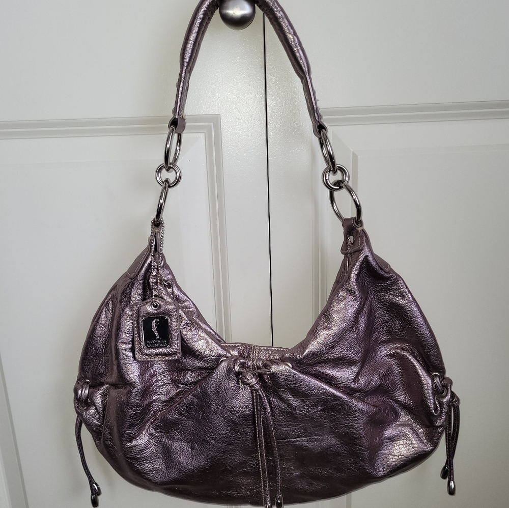 Valentino Fortuna Metallic Handbag